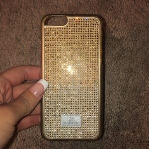 Gold Swarovski Crystal Case iPhone 6/7/8
